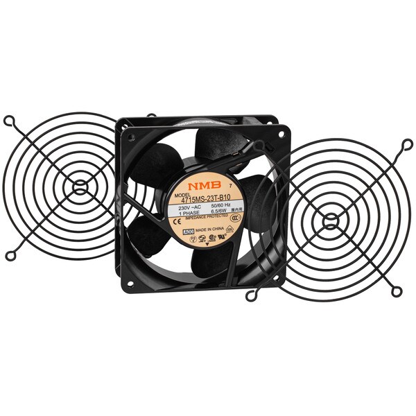 Main product image for Middle Atlantic QFAN-119 119mm Low Noise Fan Kit with Plug Cord 50 CFM262-711